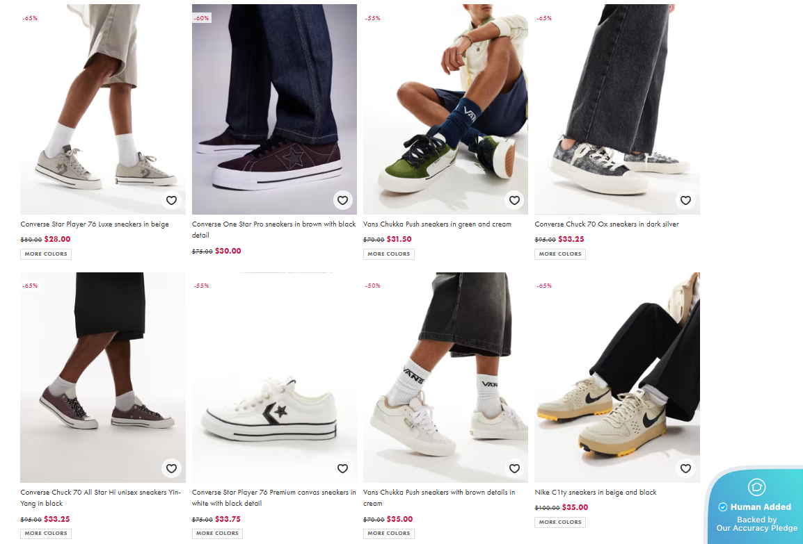 Screenshot for ASOS offer \#12724682