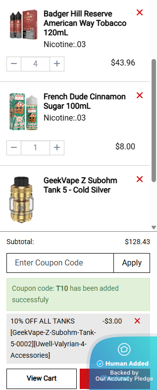 eJuice Connect Coupons & Codes for May '26: 20% off