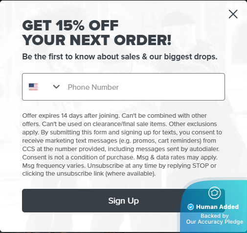 CCS Coupons & Free Shipping for August '26: 50% off