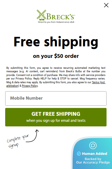 Breck's Coupons & Promo Codes for June '26: 30% - 60% off