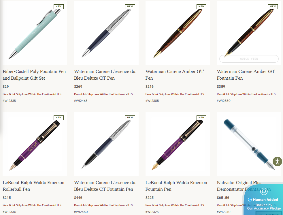 Screenshot for Levenger offer #12756248