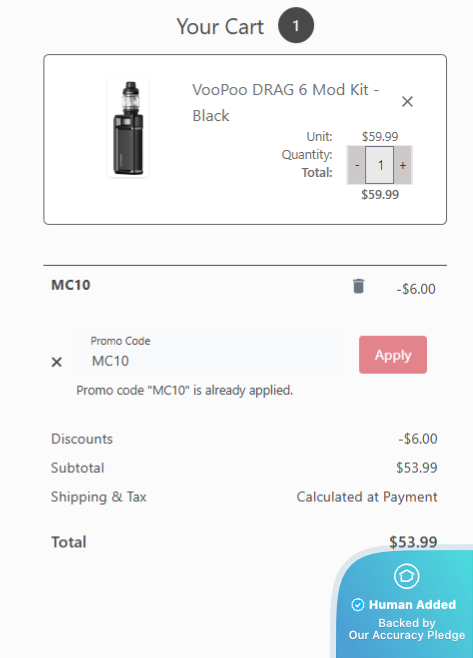 eJuice Connect Coupons & Codes for May '26: 20% off
