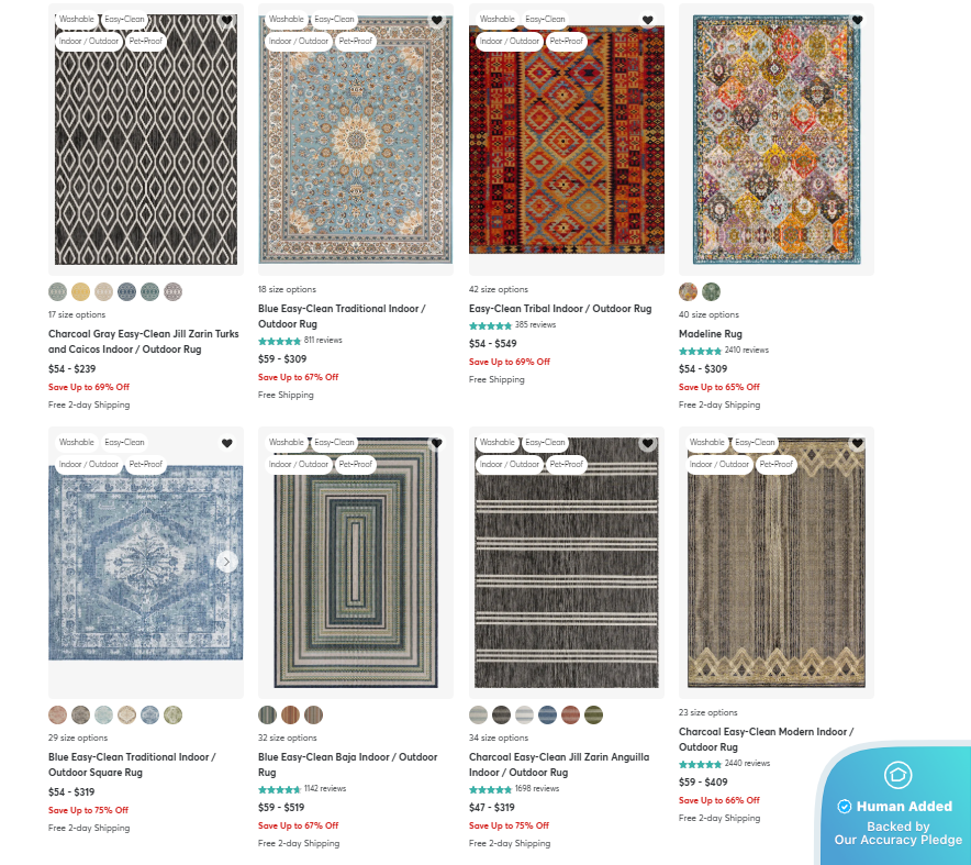 Rugs.com Coupons, Sales & Deals for August '26: 25% off