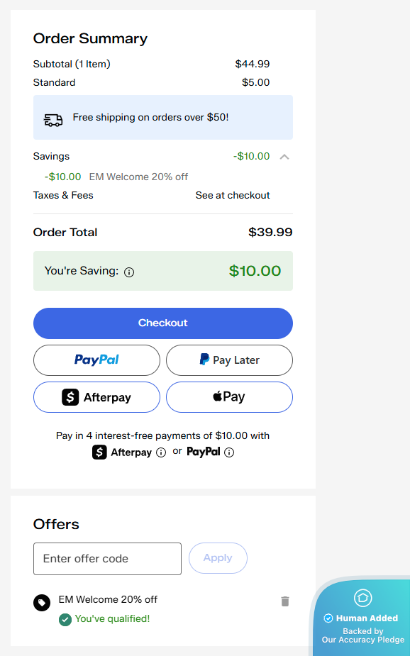 Screenshot for Keds offer #12766571