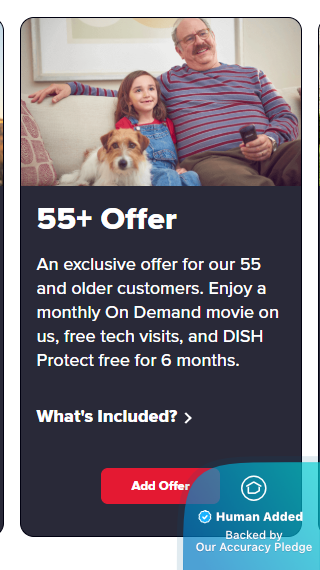 Screenshot for DISH Network offer #12700646
