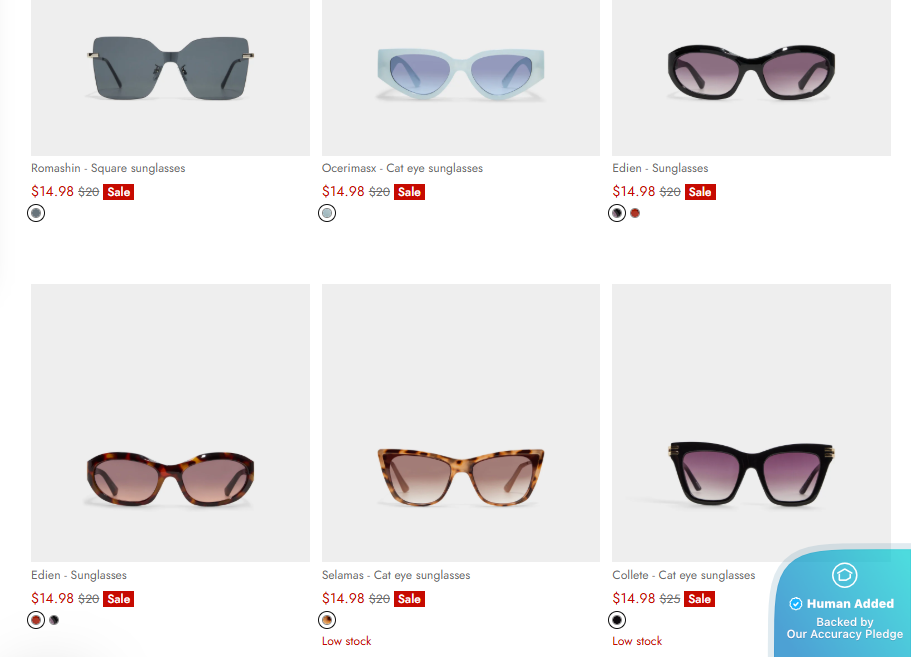 Screenshot for ALDO offer #12318202