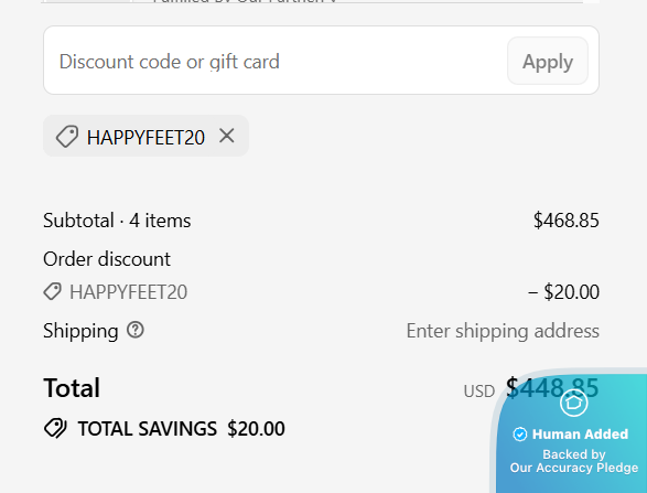 Screenshot for Walking Company offer #12516367