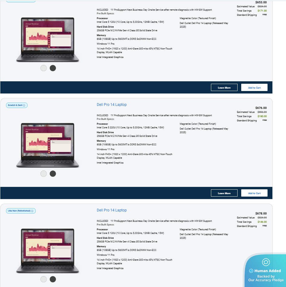 Dell Outlet Coupons & Deals for July '26: Up to 25% off