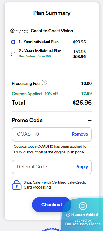 Screenshot for DentalPlans.com offer #12726280