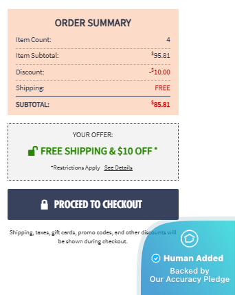 Screenshot for MindWare offer #12744198