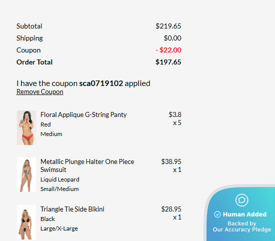 Screenshot for Yandy offer #12614551