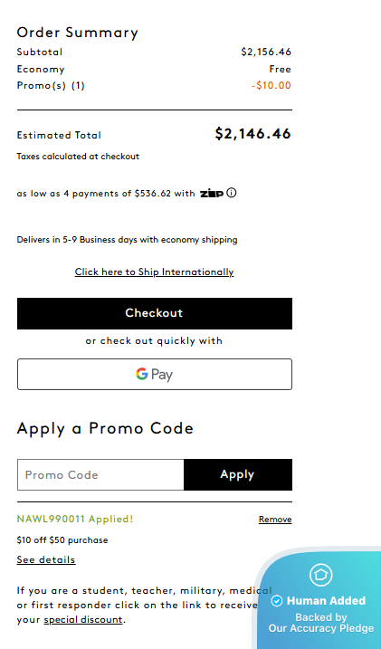Screenshot for Naturalizer offer #12456553