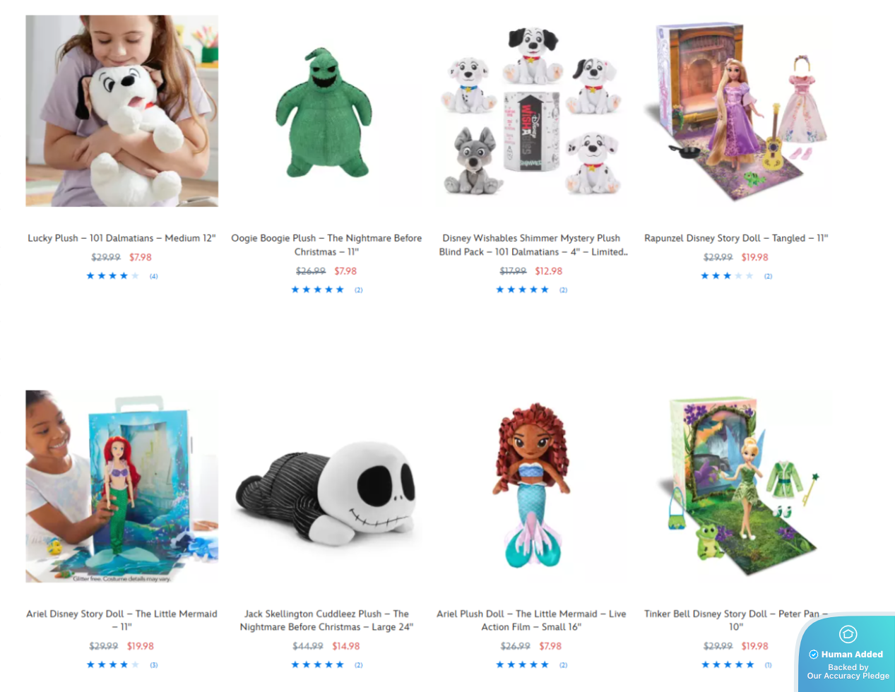 Screenshot for Disney Store offer #12770633