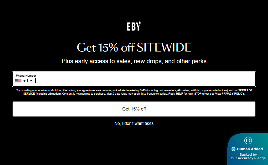 Screenshot for EBY offer #12593605