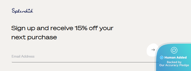 Screenshot for Splendid offer #12629206