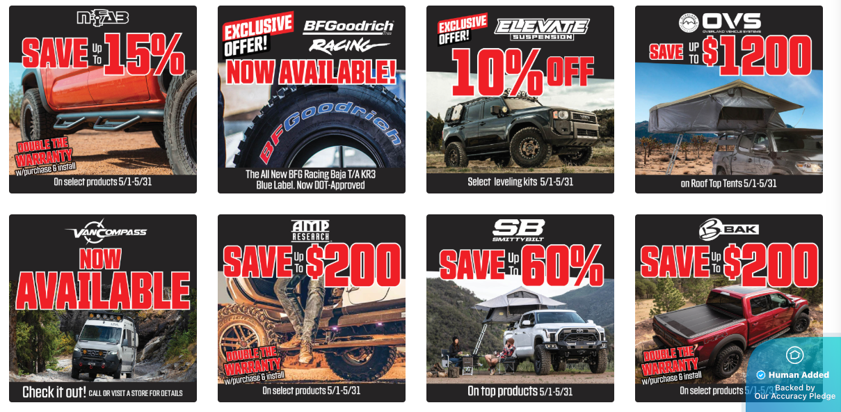 4 Wheel Parts Coupons & Codes for August '26: 5% off