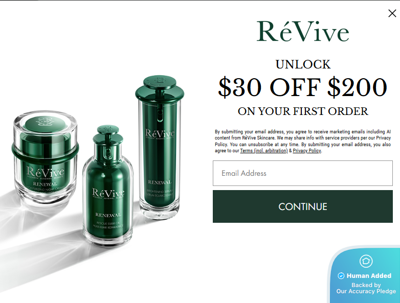 ReVive Coupons & Promo Codes for May '26 20 off