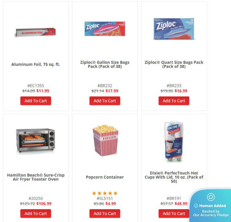 Screenshot for S&S Worldwide offer #12734243