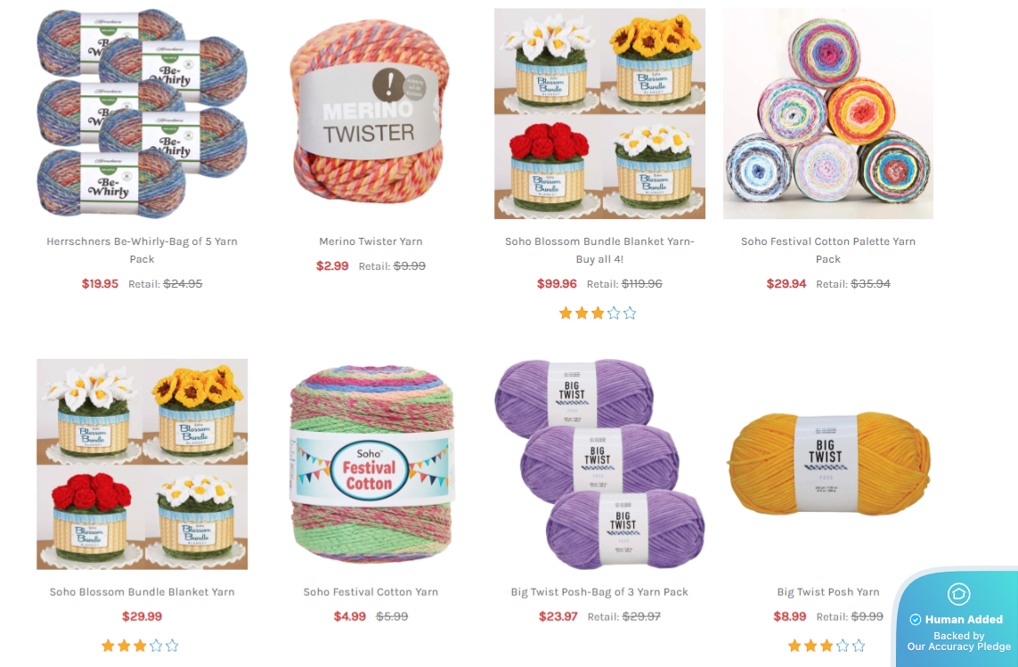 Screenshot for Herrschners offer #12717028