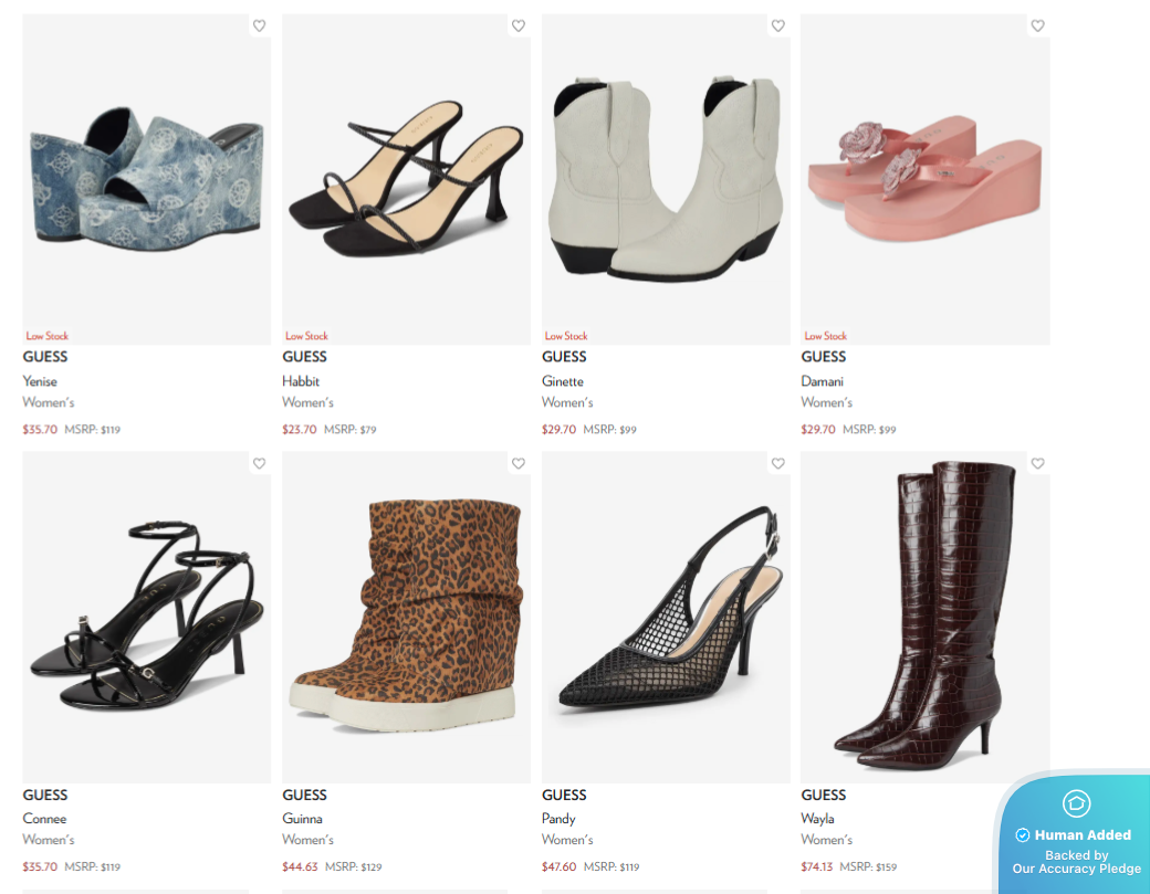 Screenshot for 6pm offer #12741962