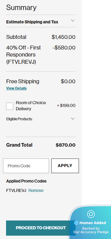 Screenshot for Lovesac offer #12800457
