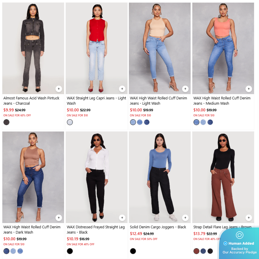 Screenshot for Rainbow Shops offer #12748051