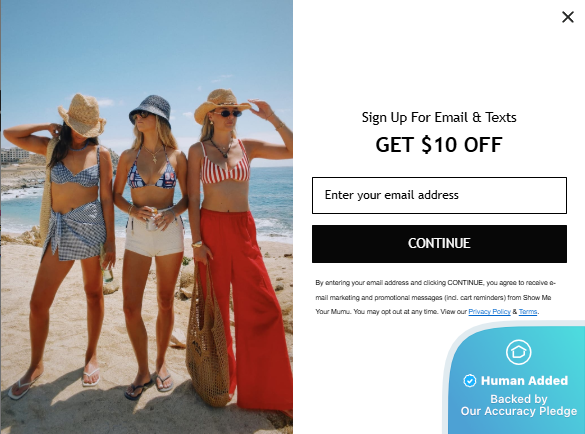 Show Me Your Mumu Coupons for August 2026: 50% off
