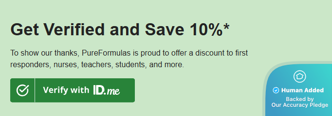 Screenshot for PureFormulas offer #12737757