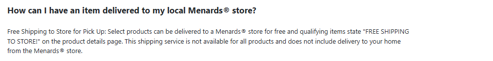Menards Coupons & Free Shipping for August '26: Up to 30% off