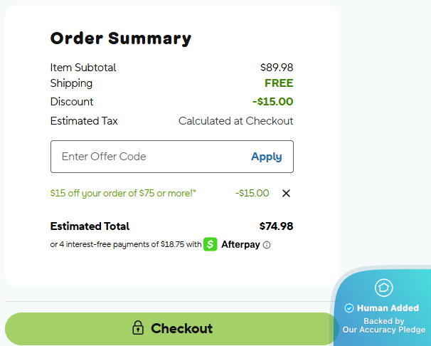 Screenshot for Crocs offer #12724999