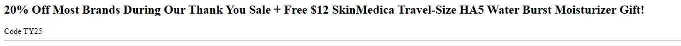 Screenshot for LovelySkin offer #12738893
