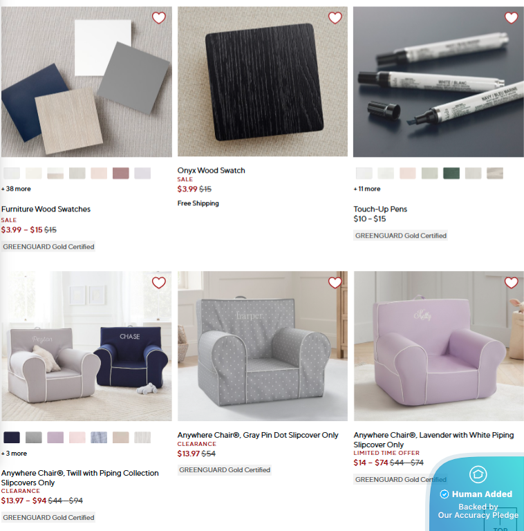 Screenshot for Pottery Barn Kids offer #12793554