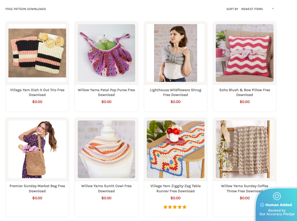 Screenshot for Herrschners offer #12732901