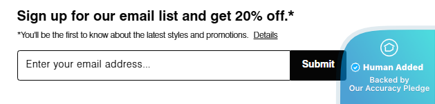 Screenshot for Hush Puppies offer #12587283