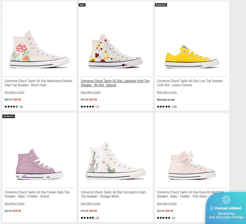 Screenshot for Journeys Kidz offer #11380484
