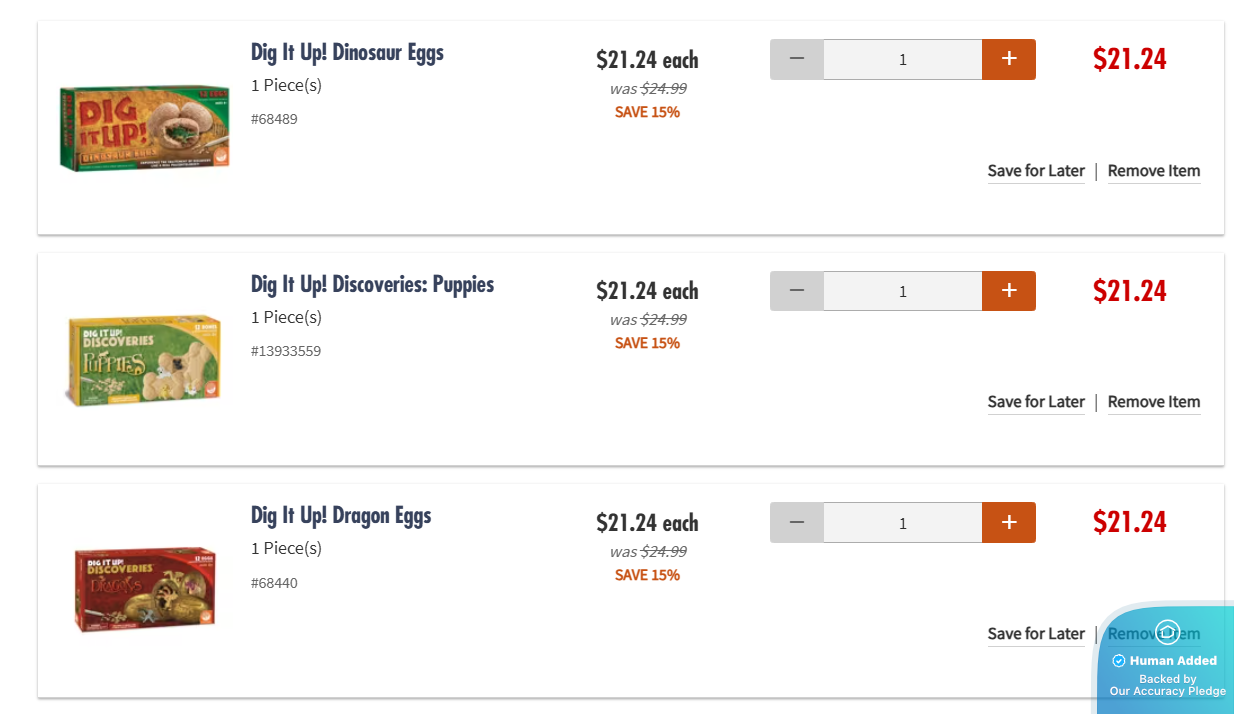 Screenshot for MindWare offer #12766159