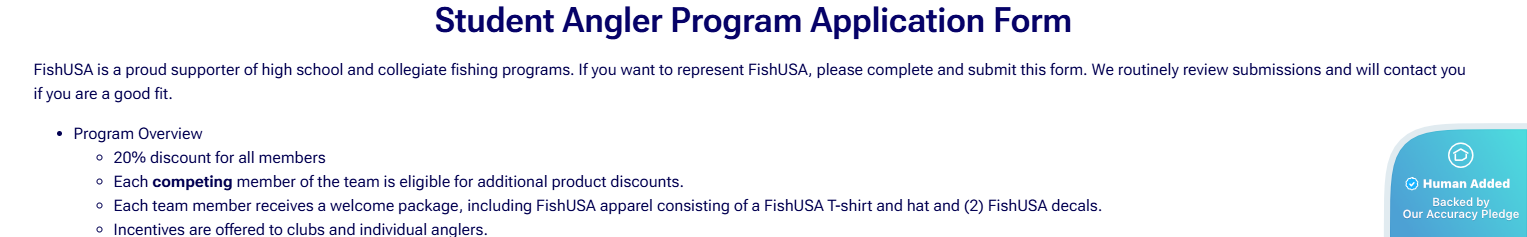 Screenshot for FishUSA offer #12734067
