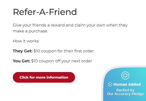 Screenshot for Mary Maxim offer #12464477