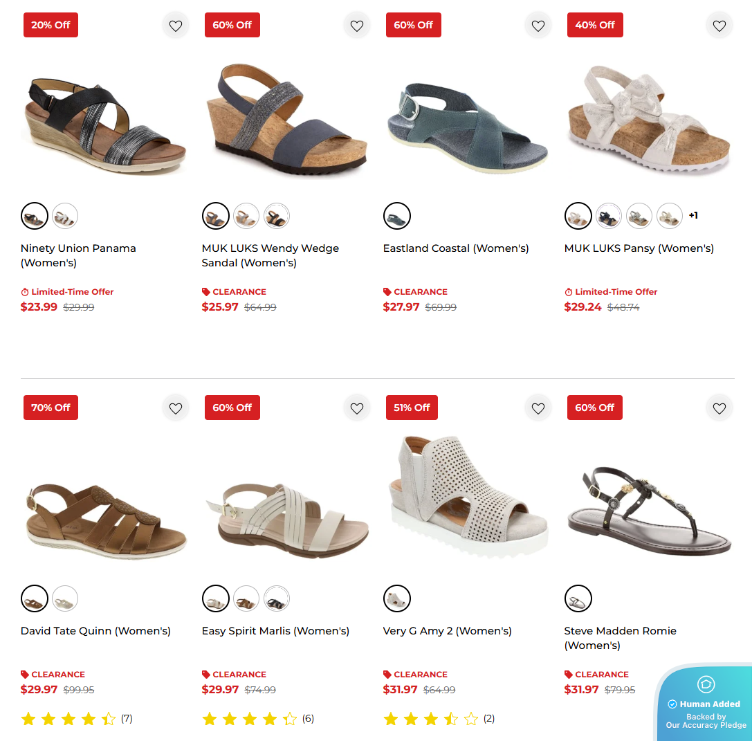 Screenshot for ShoeMall offer #12571593