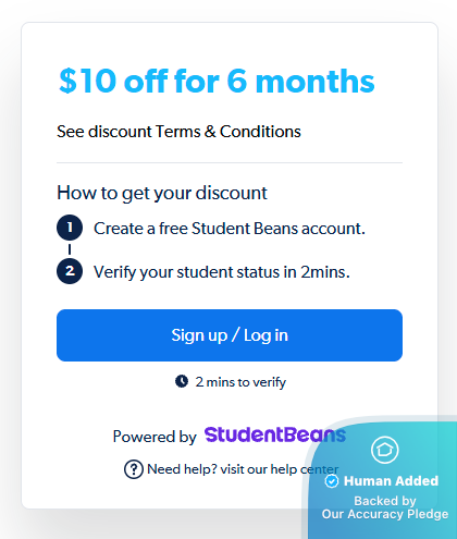 Screenshot for Sling TV offer #12422075