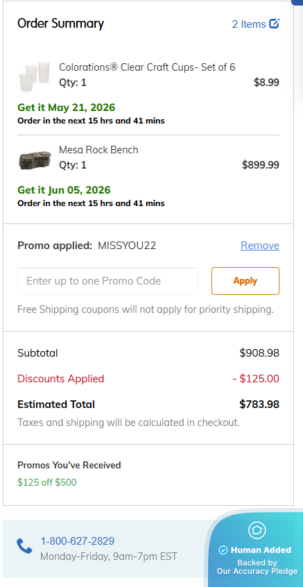 Screenshot for Discount School Supply offer #12700733