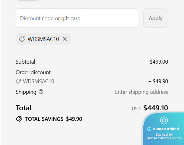 Screenshot for Waterdrop offer #12804274