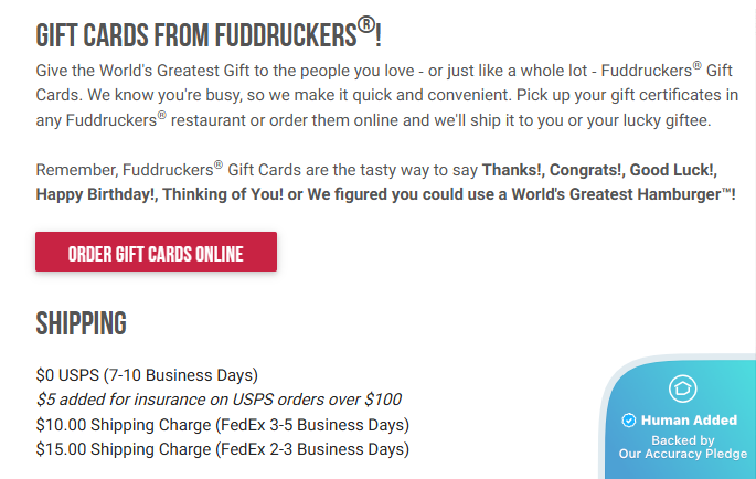 Screenshot for Fuddruckers offer #12346976