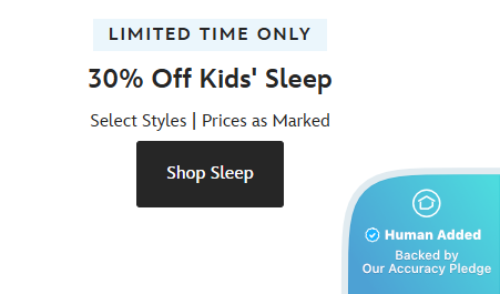 Screenshot for Disney Store offer #12548189
