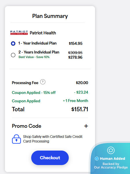 Screenshot for DentalPlans.com offer #12499616