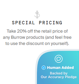 Screenshot for Burrow offer #12435210