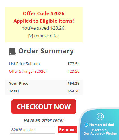 Screenshot for S&S Worldwide offer #12702332