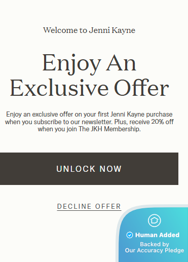 Screenshot for Jenni Kayne offer #12813398