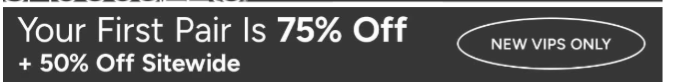Screenshot for ShoeDazzle offer #12547334