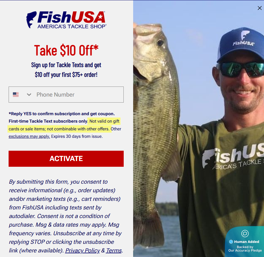 Screenshot for FishUSA offer #12350678